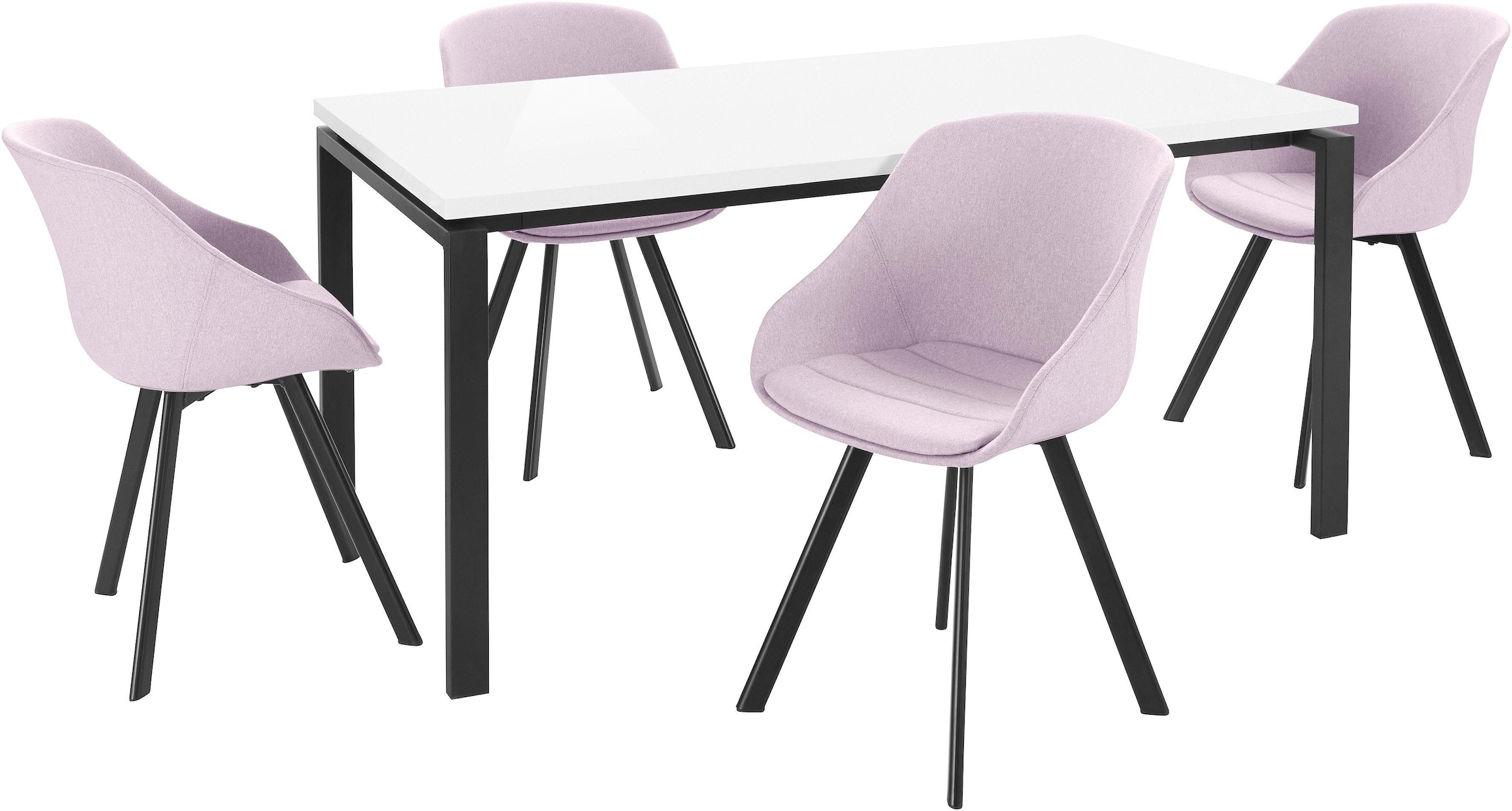 INOSIGN Essgruppe 5 Stk. tlg. mit 4 Stühle