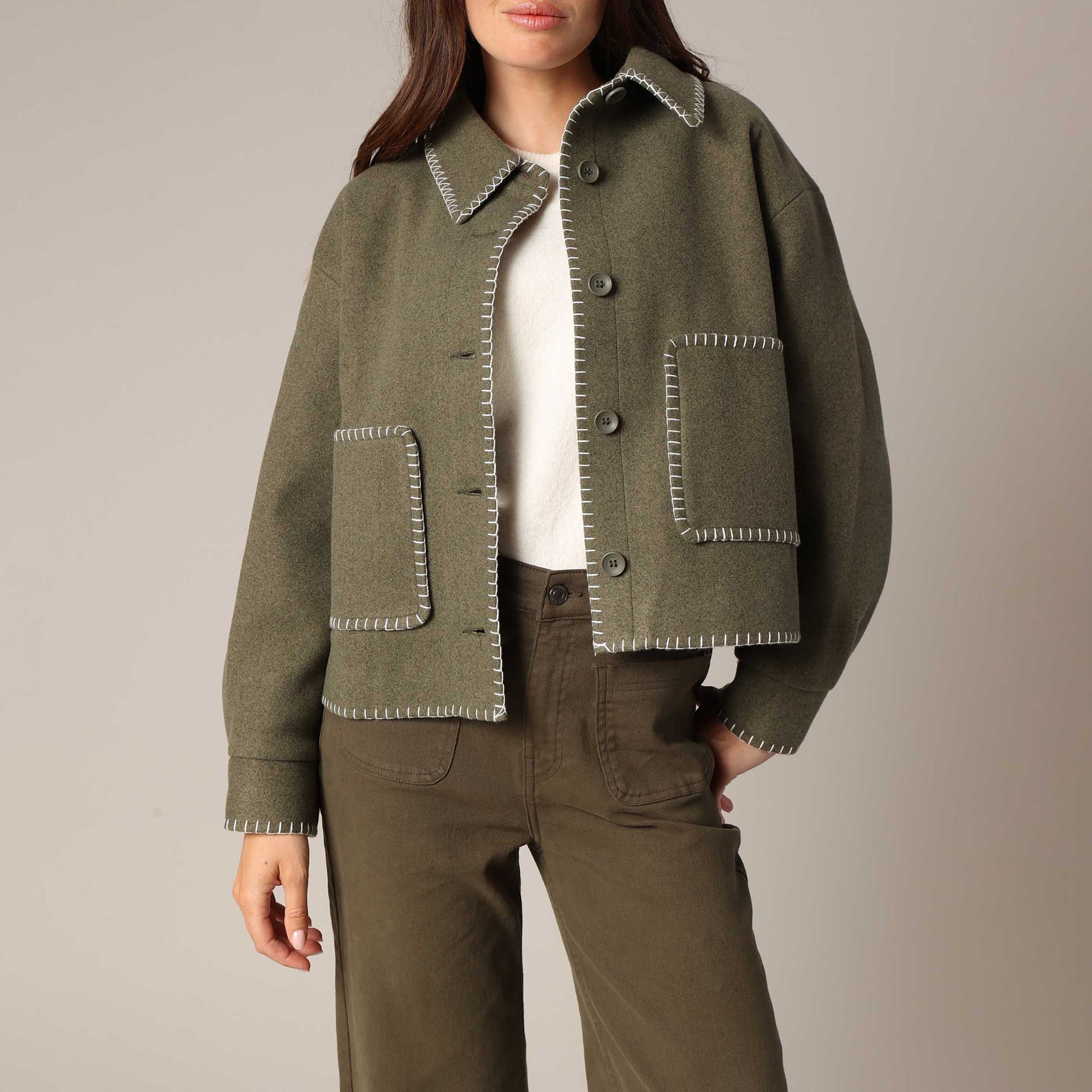Veste Femme kaki