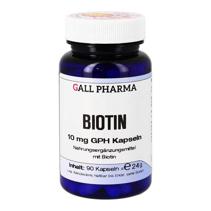 Biotin 10 mg GPH Kapseln, 90 St