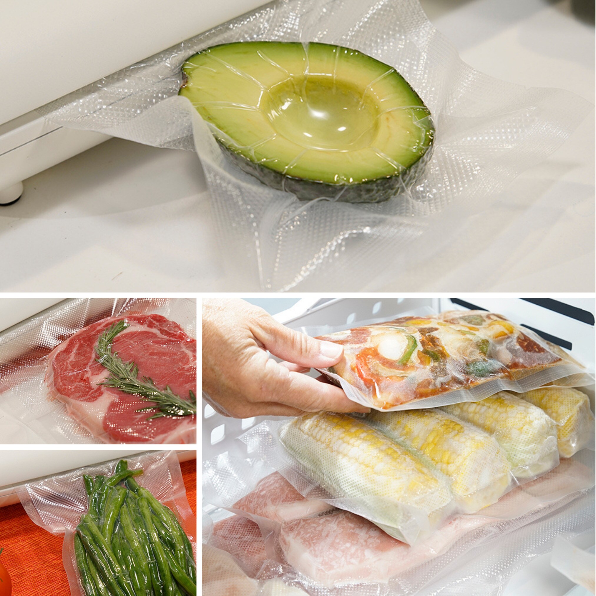 Starlyf® Vakuumiergerät inkl. 20 Beutel & Rezepte - Vakuumierer Vacuum Sealer