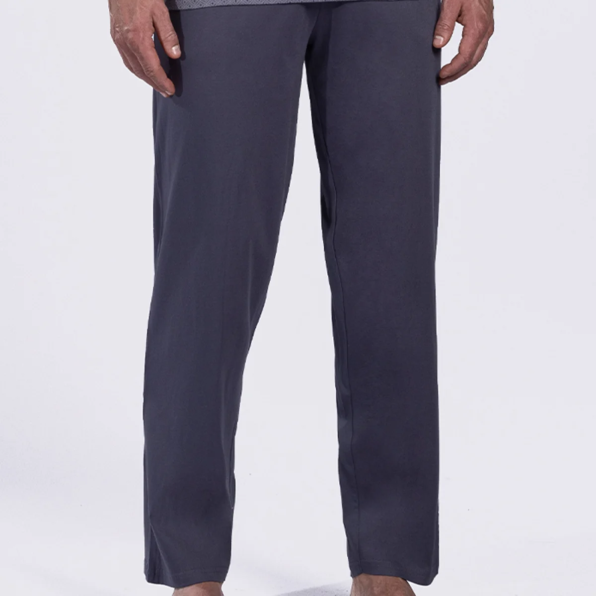 Pyjama homme ETAIN imprimé/gris foncé