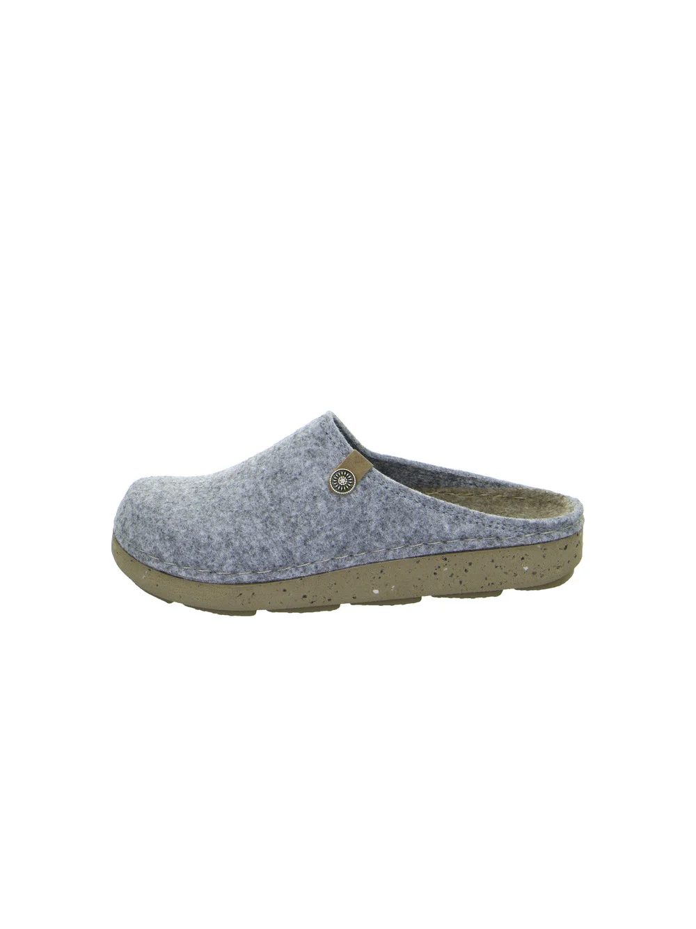 Hausschuh Cosy grau