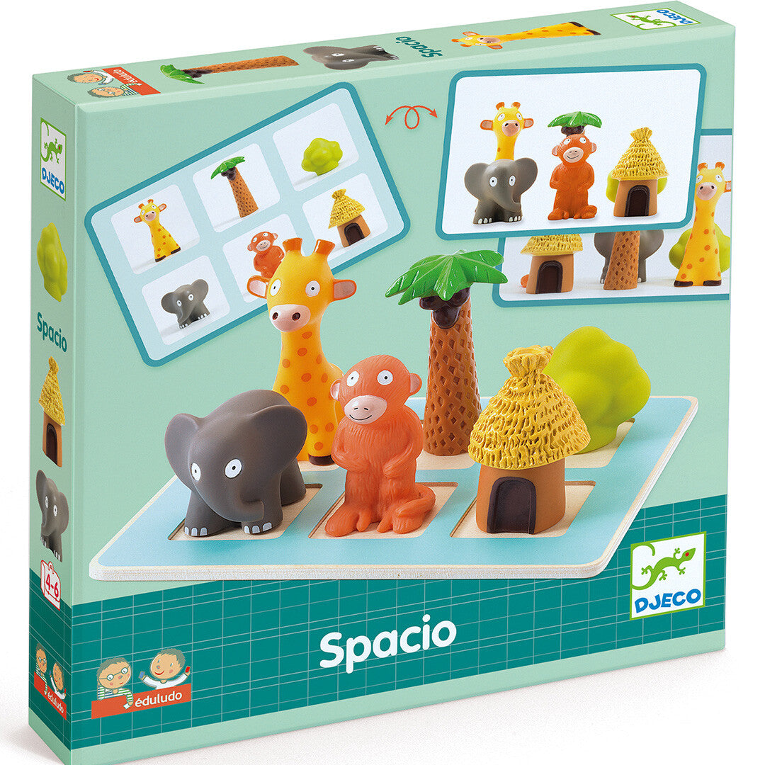 Djeco puzzel eduludo voorzetsels - spacio