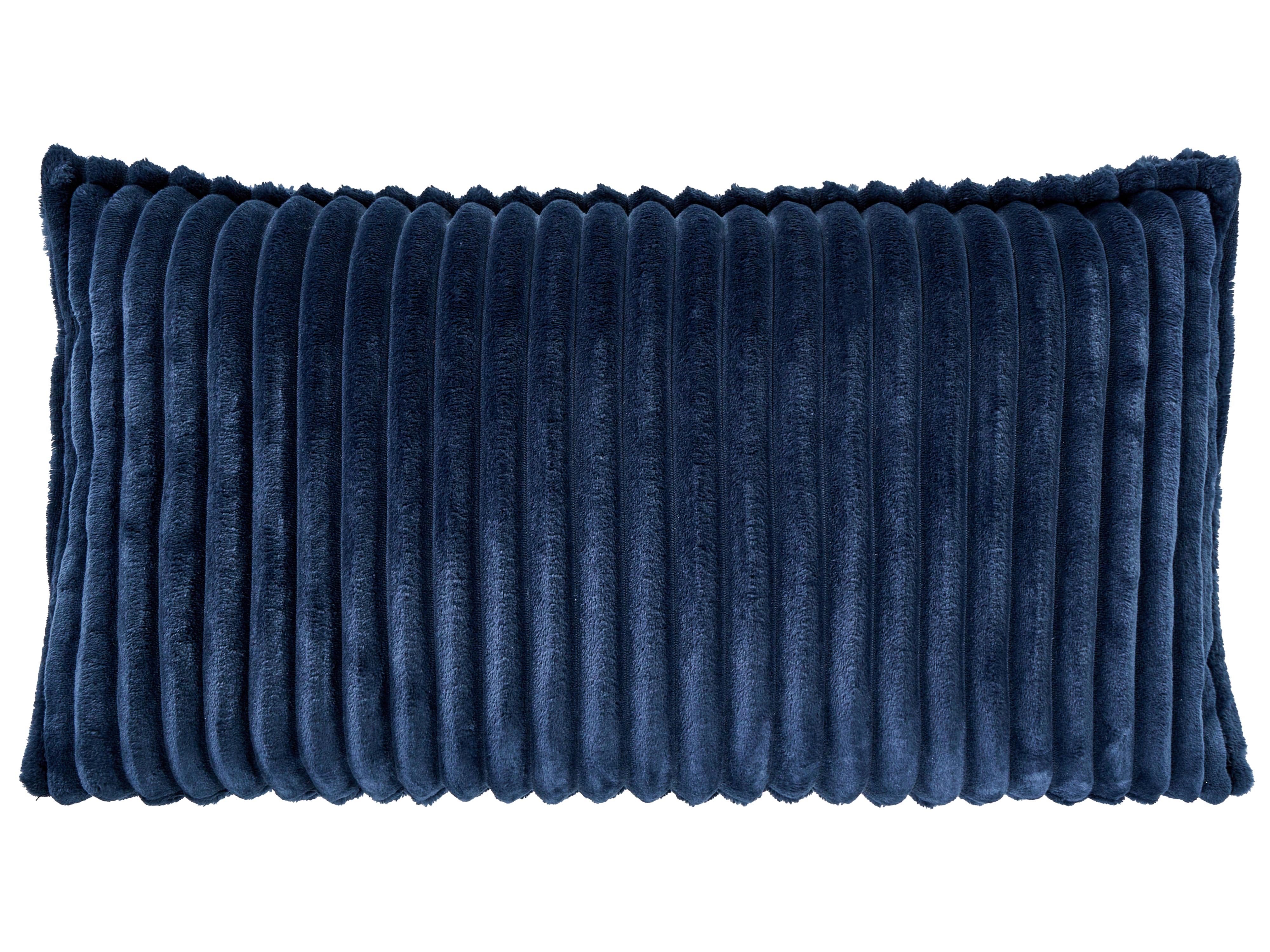 Eenpersoons slaapbank LYSEKIL Corduroy Blauw
