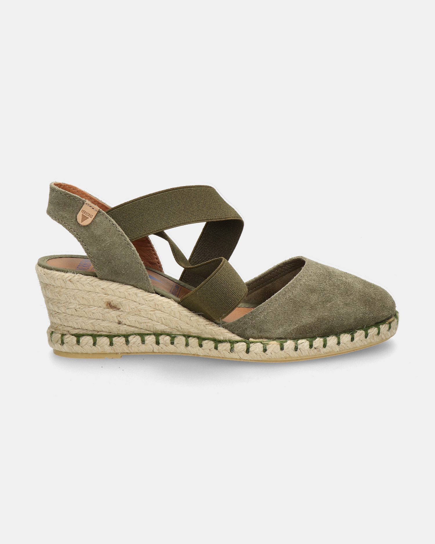 Verbenas Mila Espadrilles  - groen