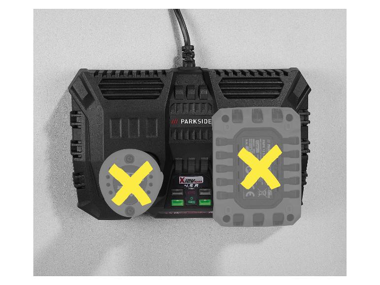 Dubbele accu-oplader 12 V