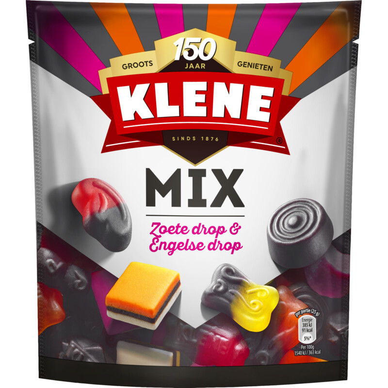 Klene Mix zoete & Engelse drop