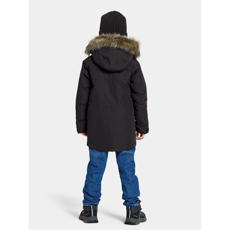 Didriksons Oxid Kids Parka Black