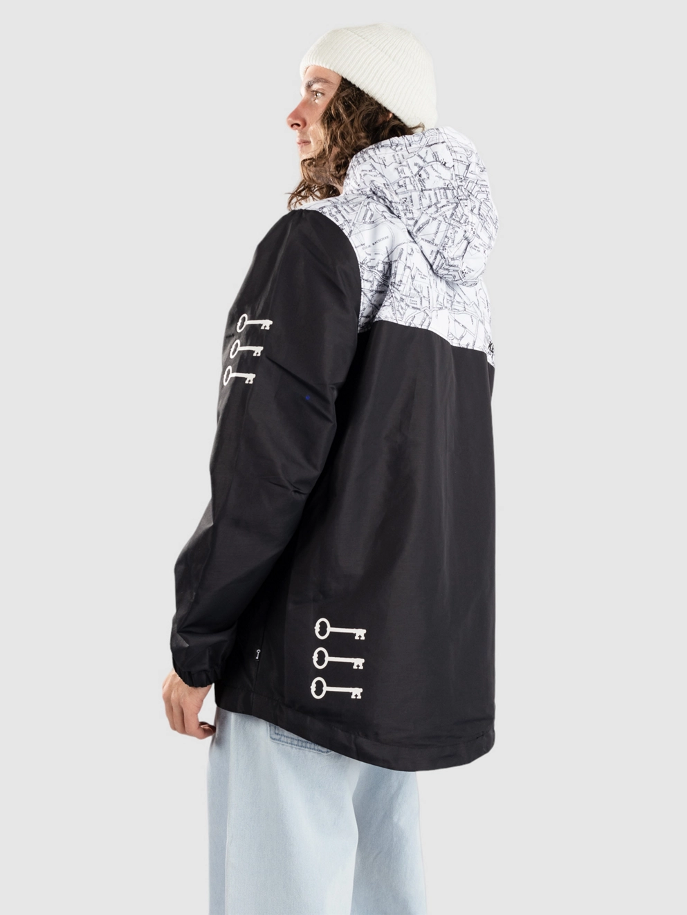 Key Street Auckland Jacket black