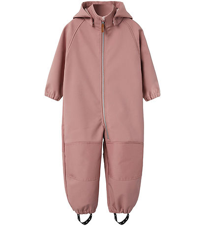 Name It Softshellanzug m. Fleece - NmfAlfa08 - Burlwood m. Magis