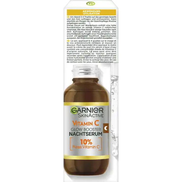 Nacht Serum Vitamin C Glow Booster Anti-Dunkle-Flecken