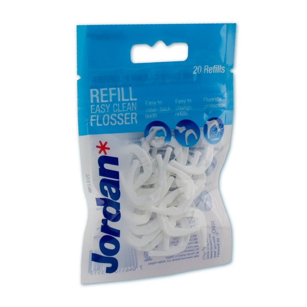 Jordan Easy Clean Flosser Refills (20 Zahnseidebögen)