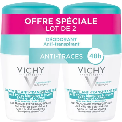 Déodorant Anti-Transpirant Bille 48H - Lot 2x50ml