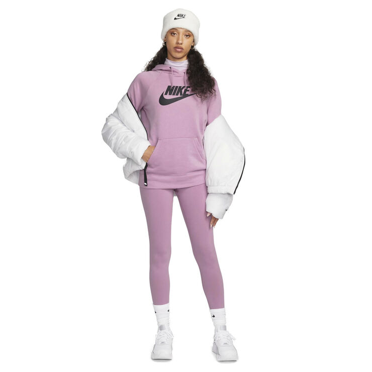 Nike Sportswear Essential Fleece hættetrøje Lilla