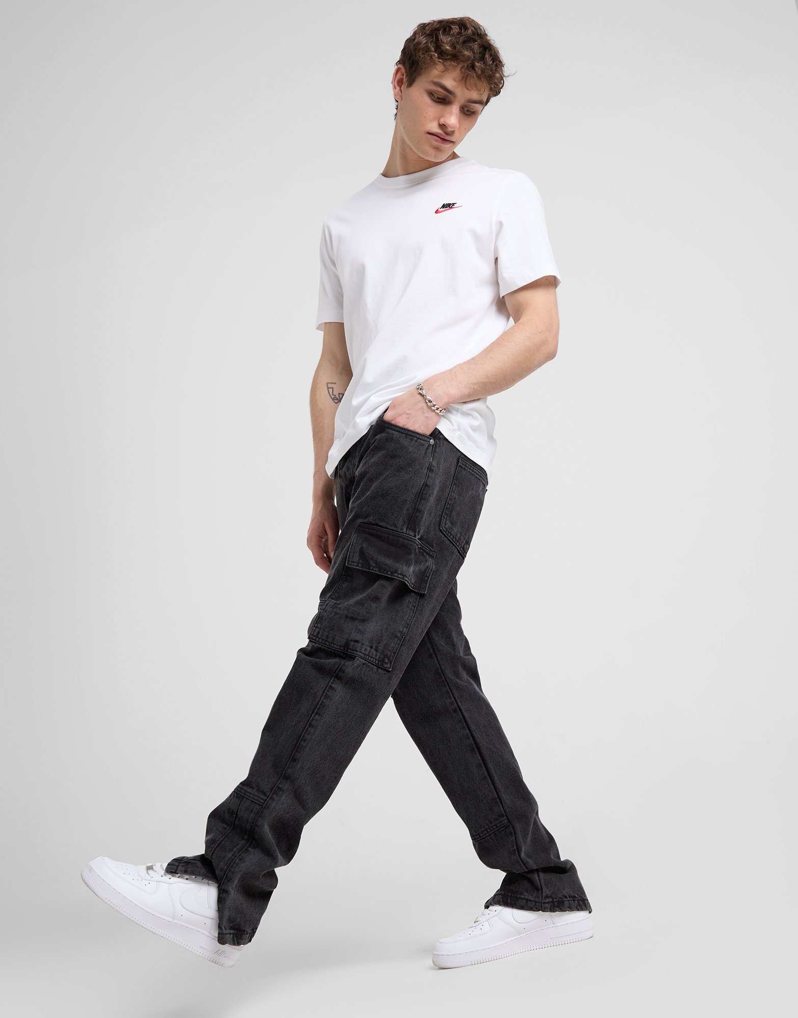 Brave Soul Jean Cargo Homme