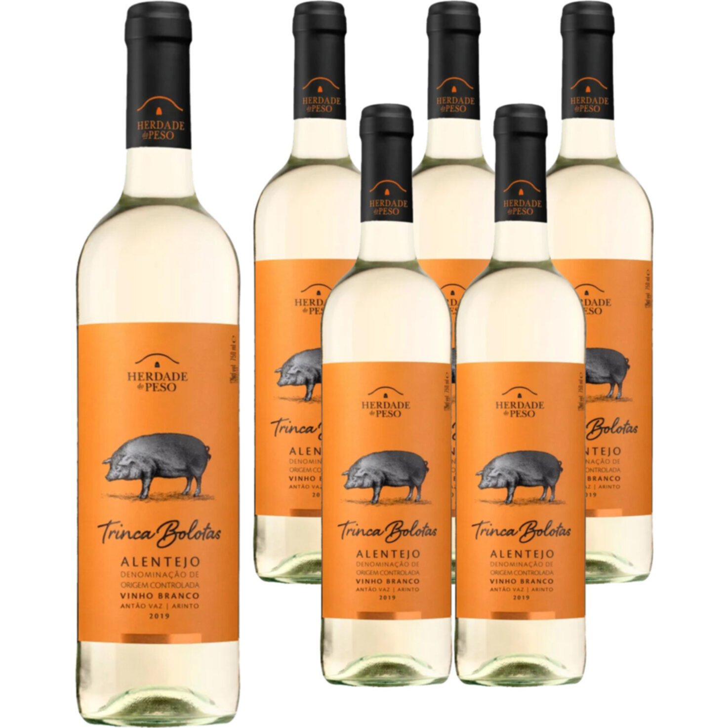 Alentejo DOC Trinca Bolotas Branco Herdade do Peso 6x 75cl -6x 75cl