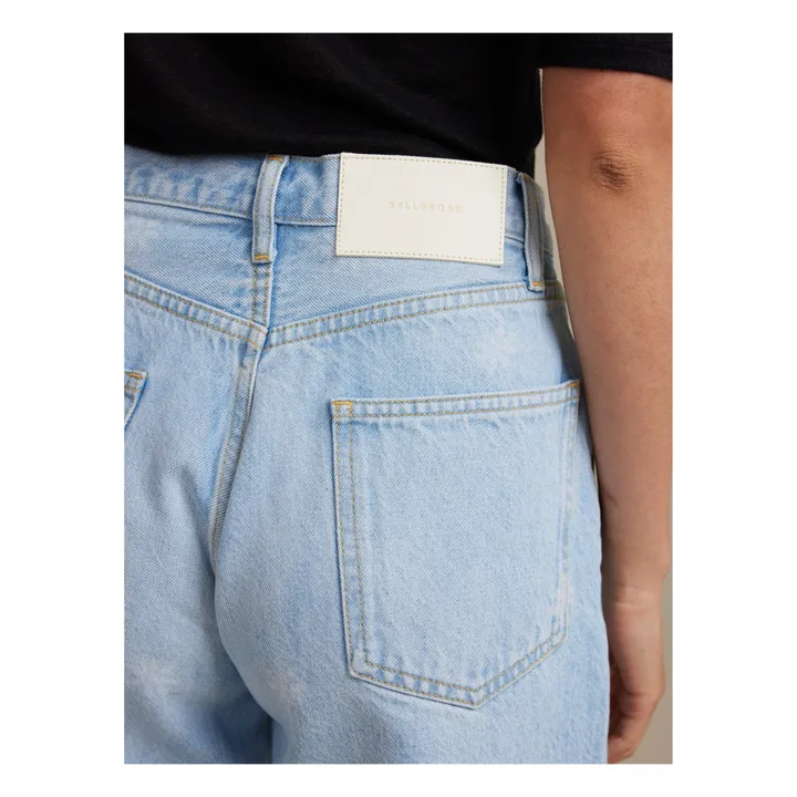 Bellerose Bermuda Pym Coton Bio - Collection Femme | Bleu