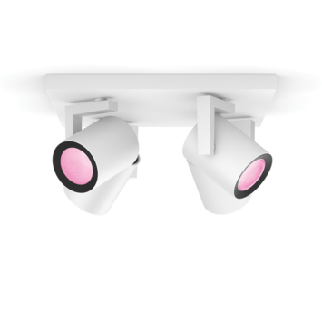 Philips Hue opbouwspot Argenta wit - wit en gekleurd licht 4.2W - 4 spots