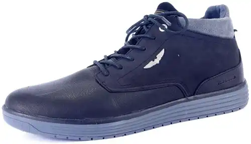 DARREN MID PME ZWART - maat 47 veterboot zwart - maat 47 Calandschoen