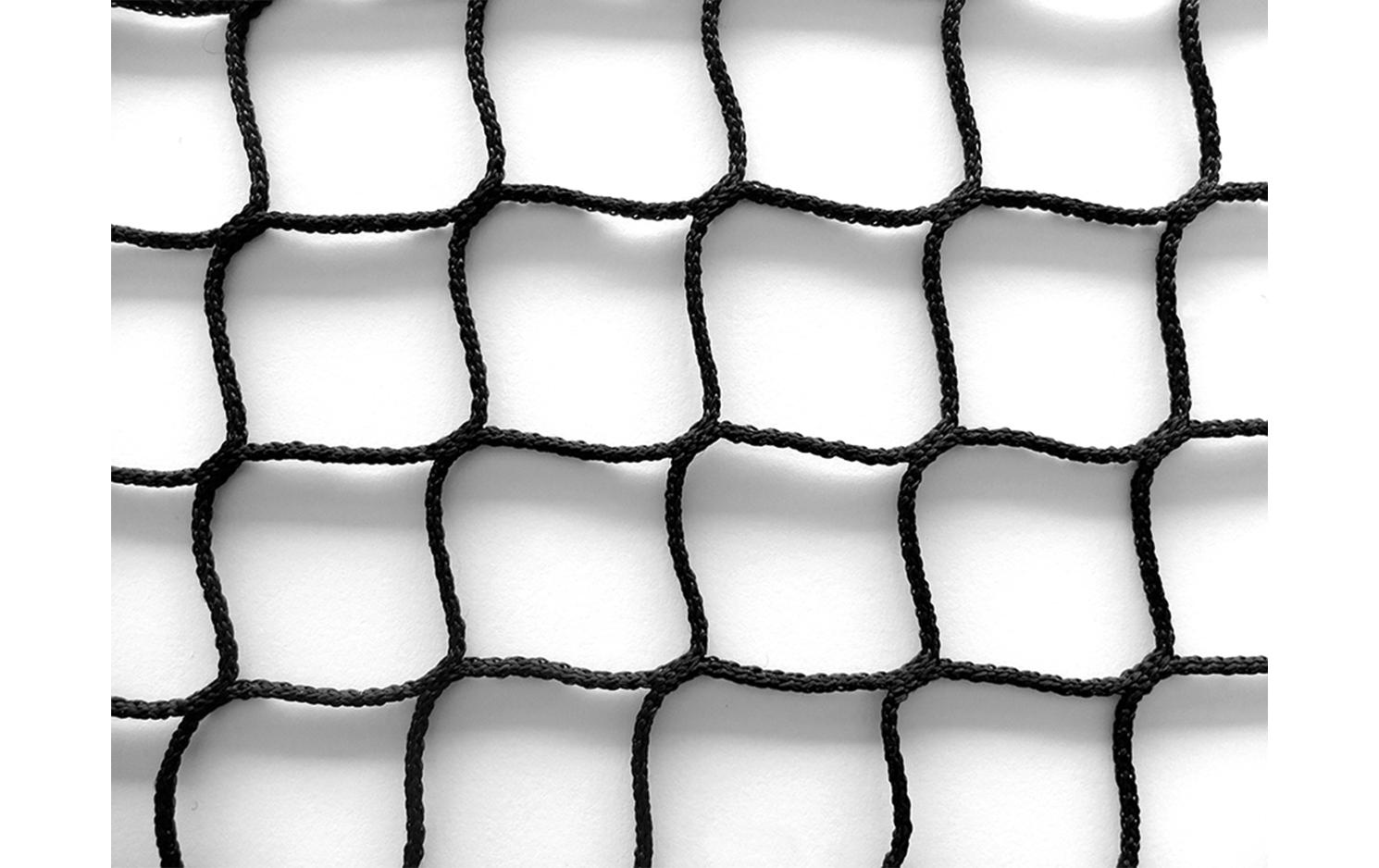 Universalnetz knotenlos, Ø 3 mm / 2 x 3 m, Schwarz<br>Universell einsetzbares Netz