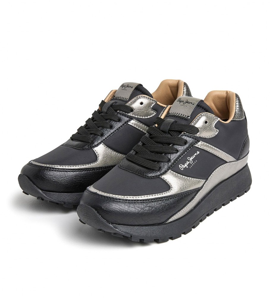 Tênis pretos Pepe Jeans Dean Band