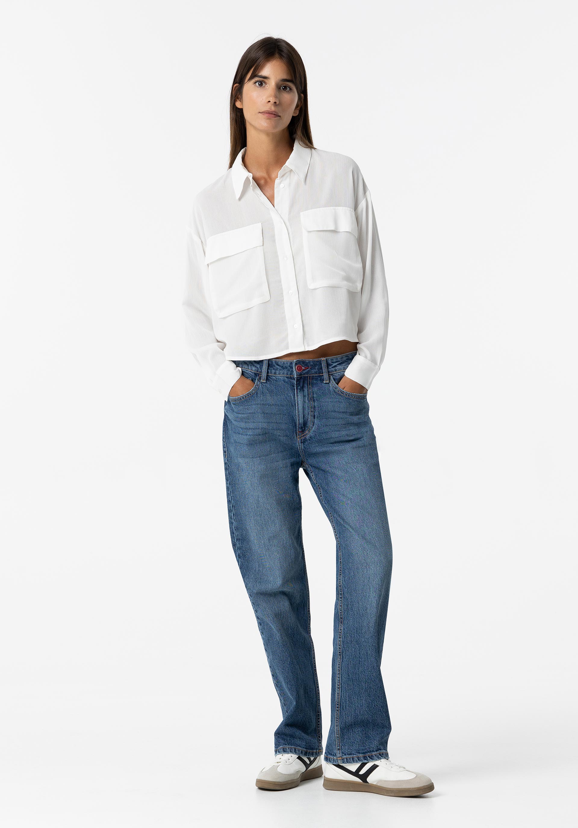 Camisa Chiffon