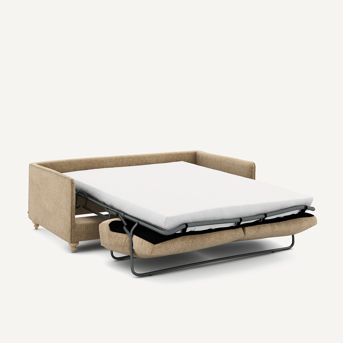AM.PM<br>Sofá-cama de 3 lugares em algodão reforçado, Lazare