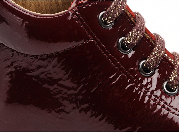 Bopy boots bottine bebe jordana rouge