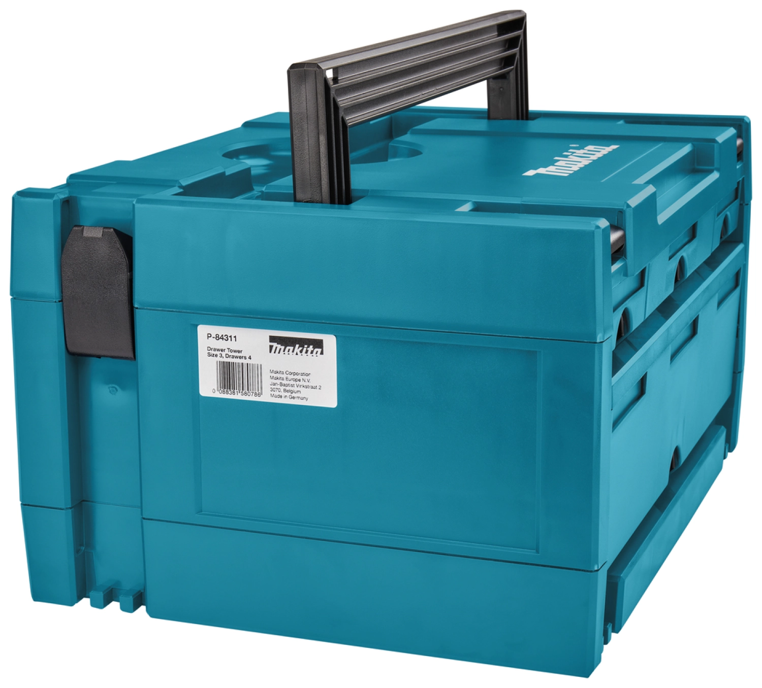 Makita P-84311 Makstor nr. 3-4 - 395x295x21mm - 4 lades
