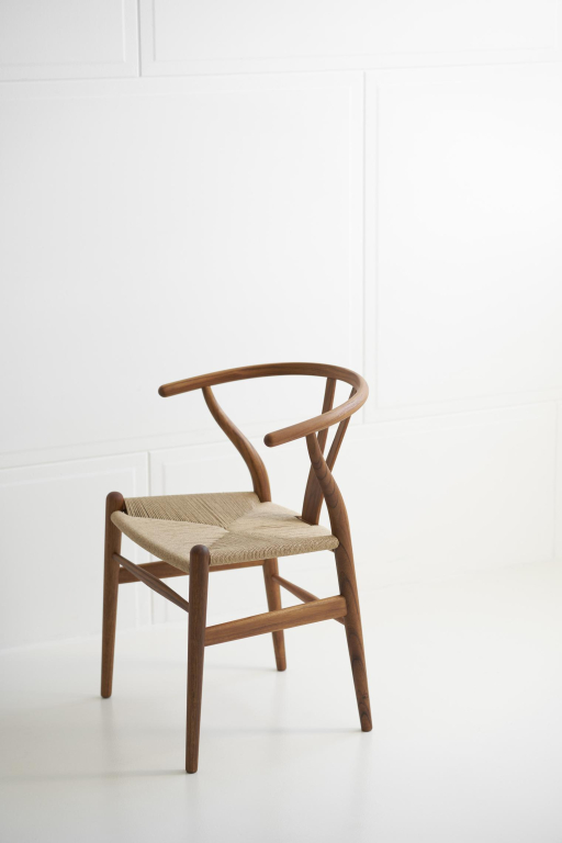 Carl Hansen & Son CH24 Wishbone stoel Natural Paper Cord geolied teak