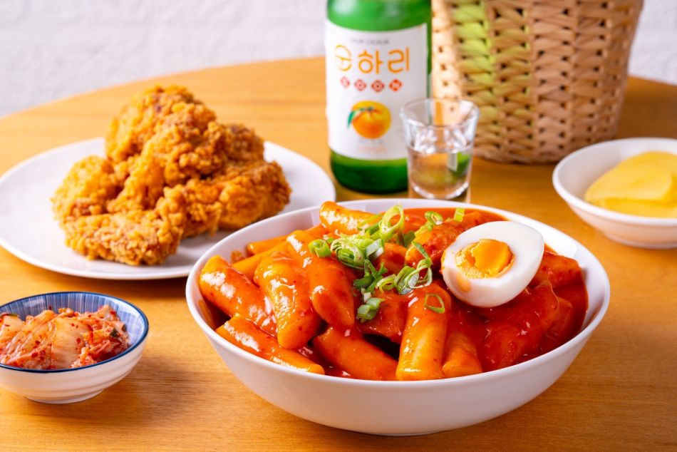 Tteokbokki met viscake
