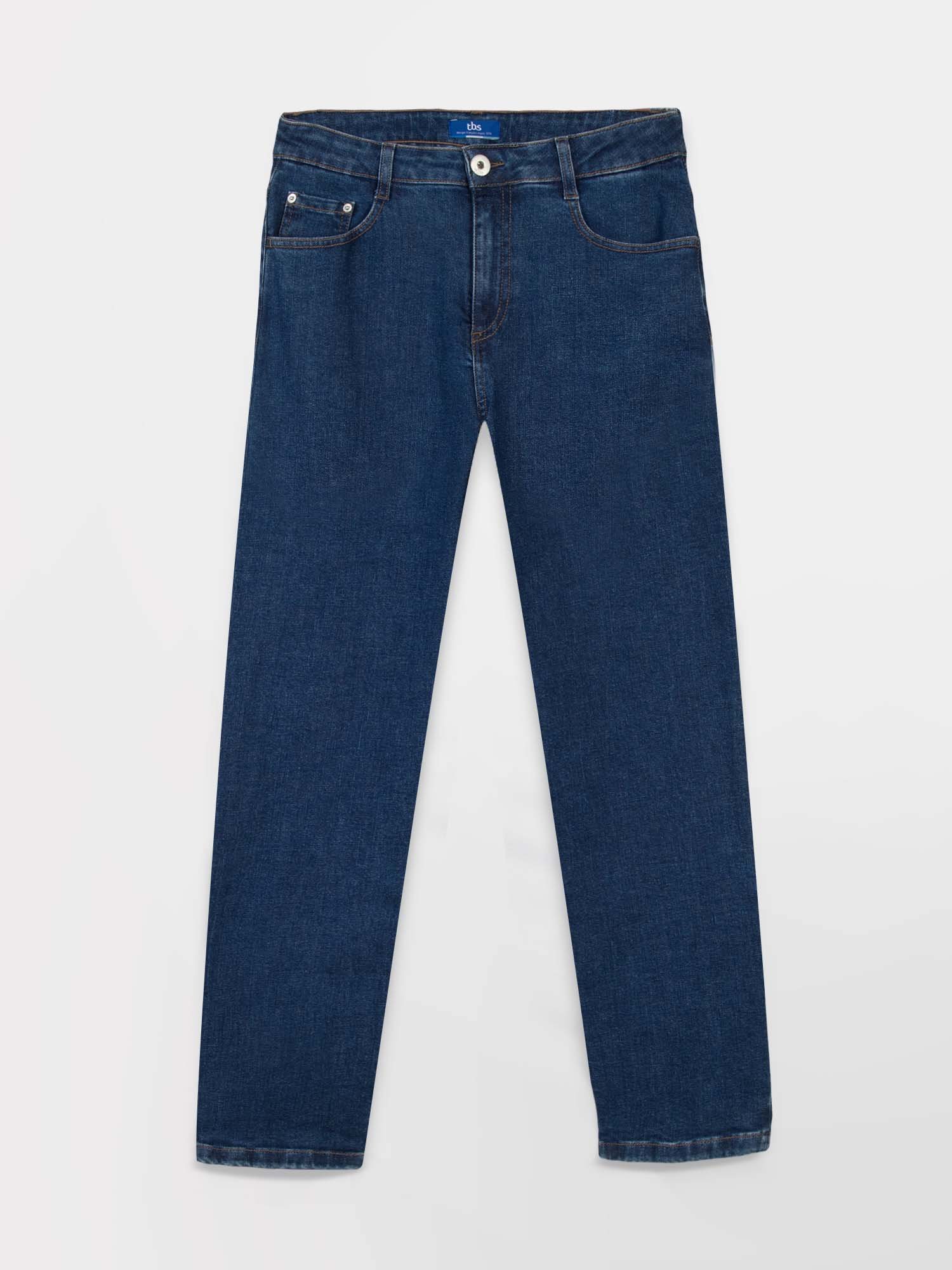 Jean Femme Forme Emboitante Bleu