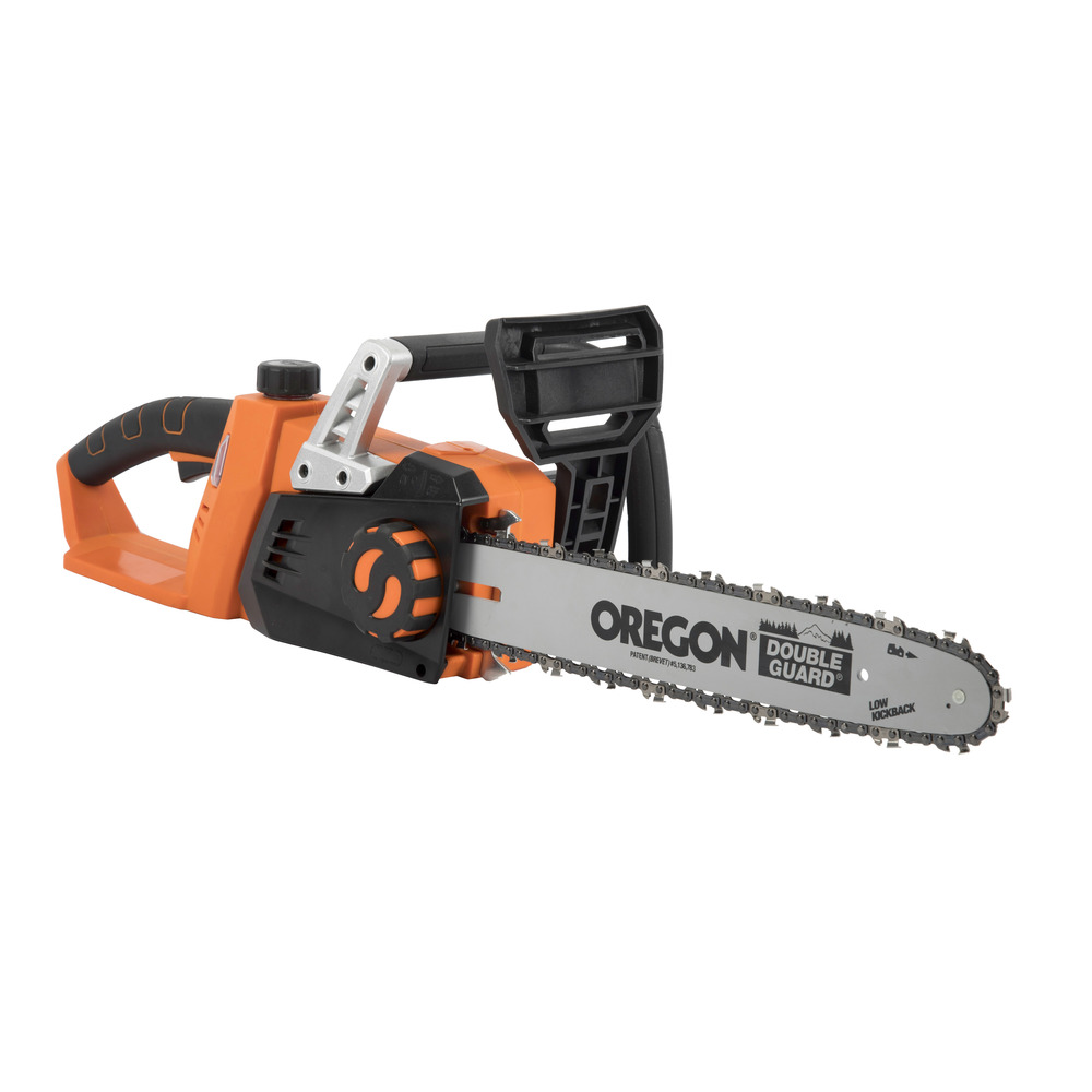 Tronçonneuse sans-fil 40v avec guide-chaîne oregon de 35cm, 2xbatterie li-ion 2ah et chargeur - ls c35
