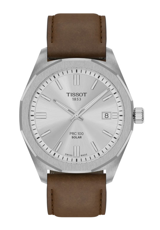 Tissot PRC100 Solar Leder Braun T151.422.16.031.00