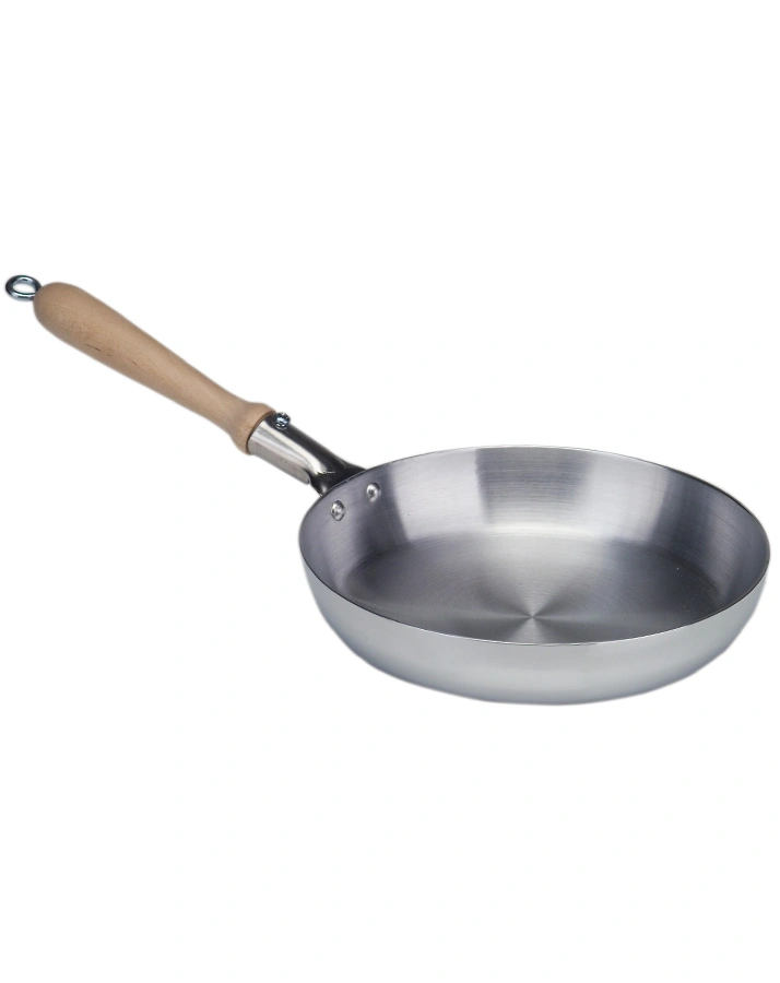 Alu-Pfanne KÜCHENGLÜCK in silber