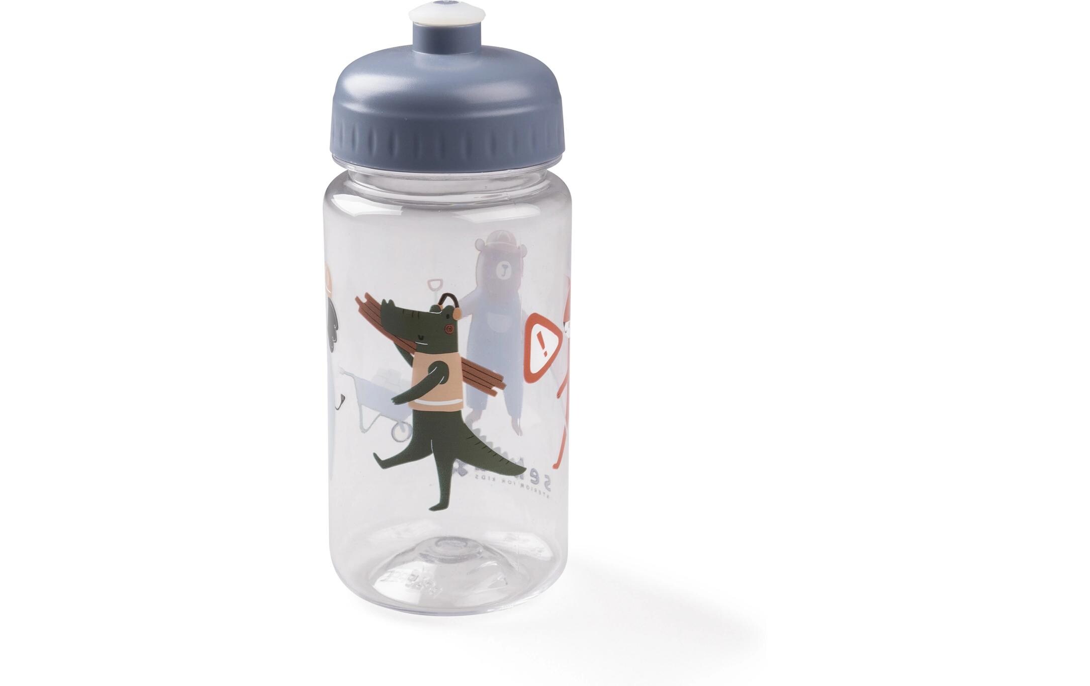 Trinkflasche Busy Builders 425 mlPraktische Trinkflasche für Kinder