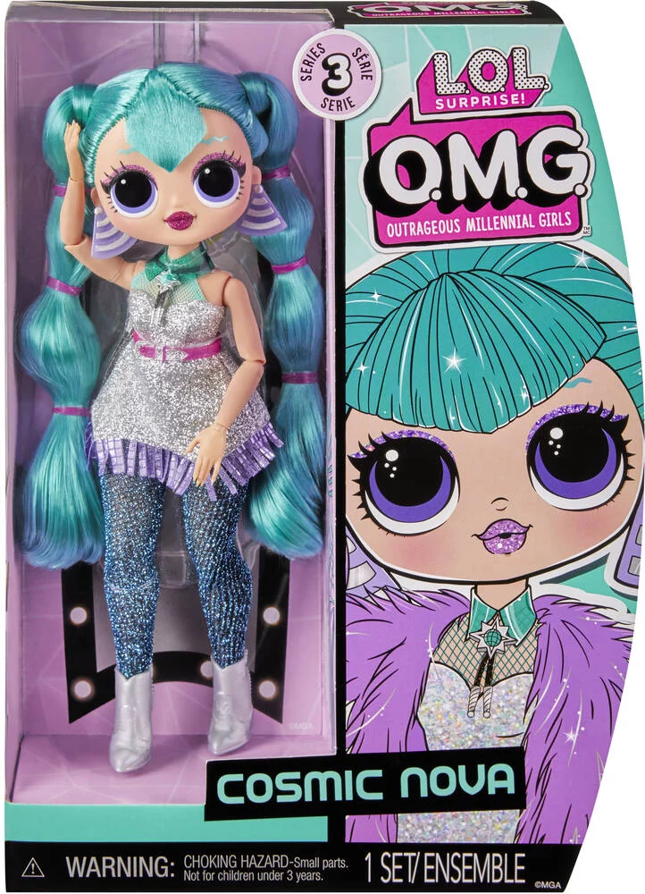 LOL  SURPRISE OMG POUPEE  COSMIC NOVA 25 CM