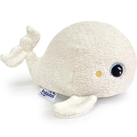 Peluche veilleuse   Béluga        de               Pabobo