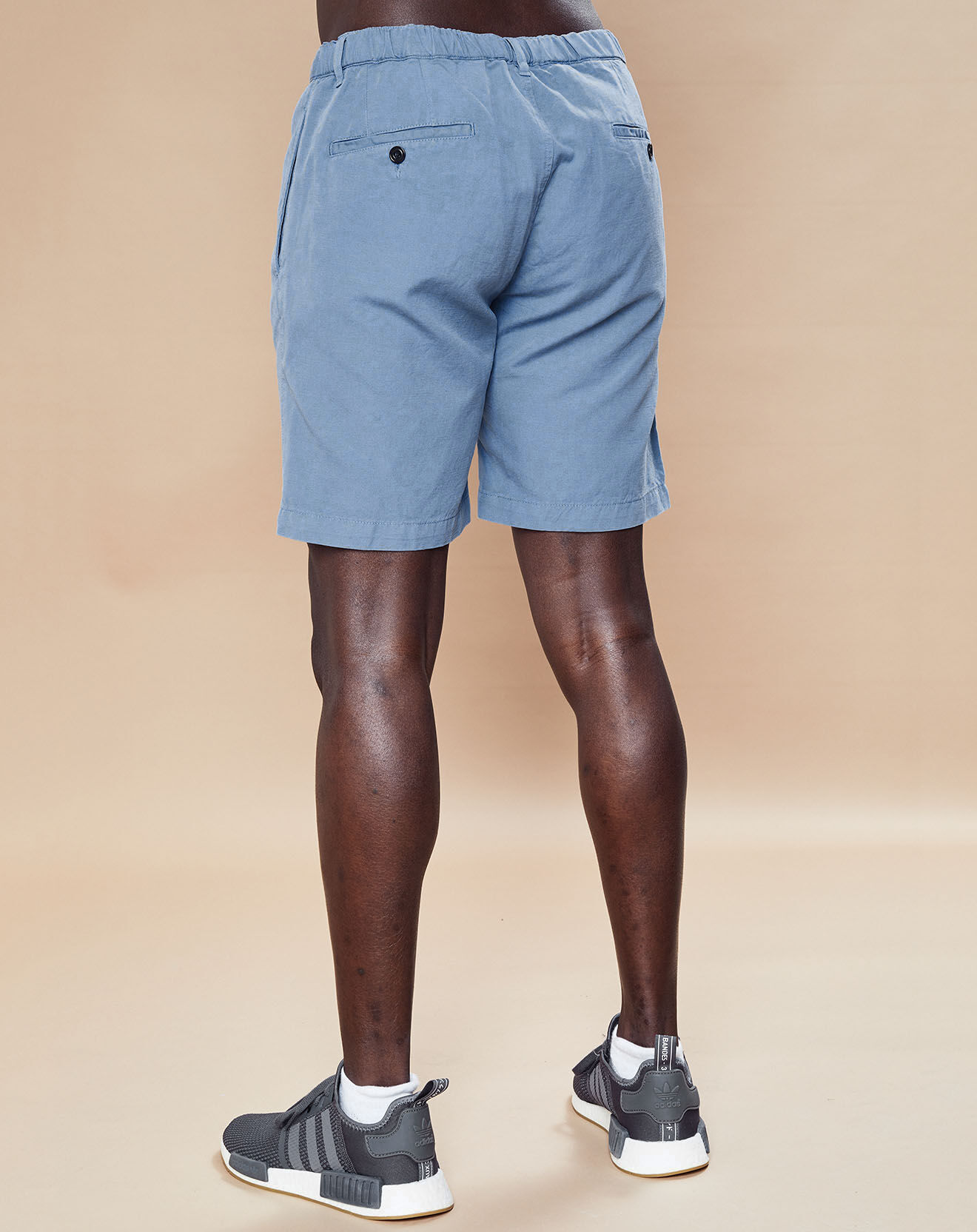 Hartford Short en Coton & Lin Tank bleu