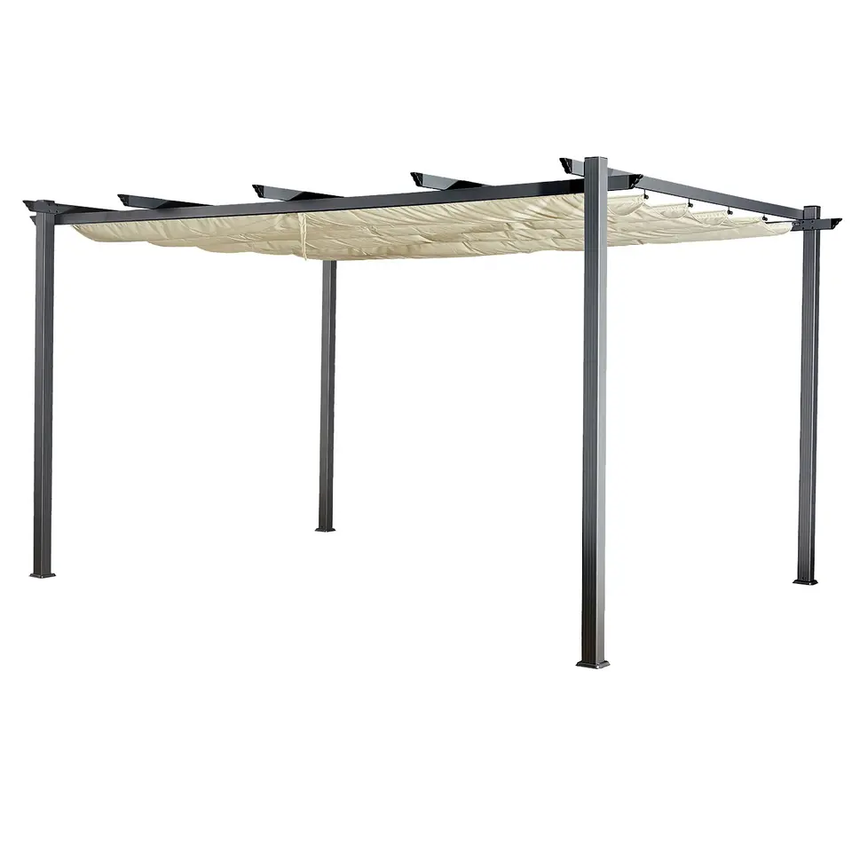 Happy Garden Pergola CASSIS - Beige - Aluminium