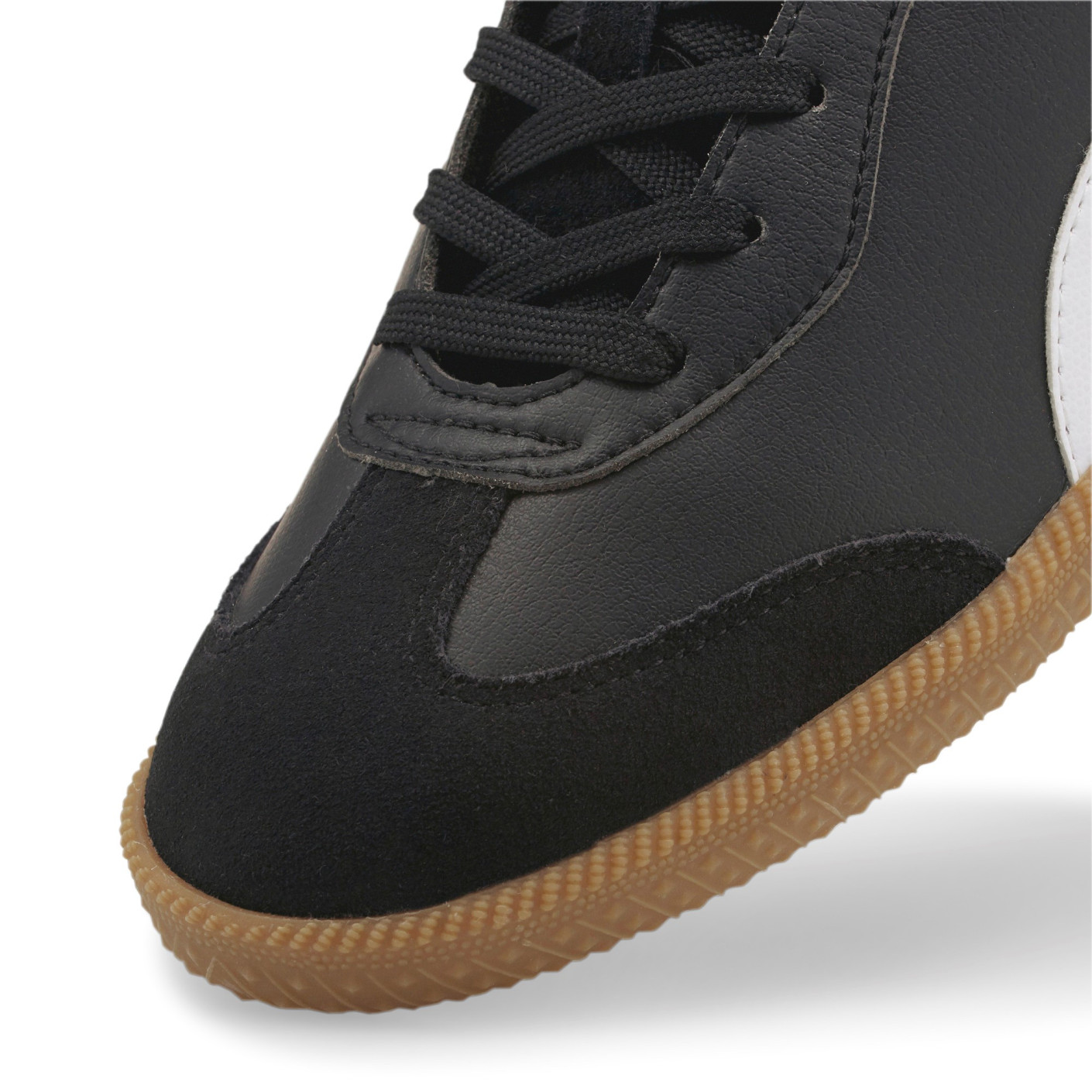 PUMA King 21 Zaalvoetbalschoenen (IN) Zwart Wit