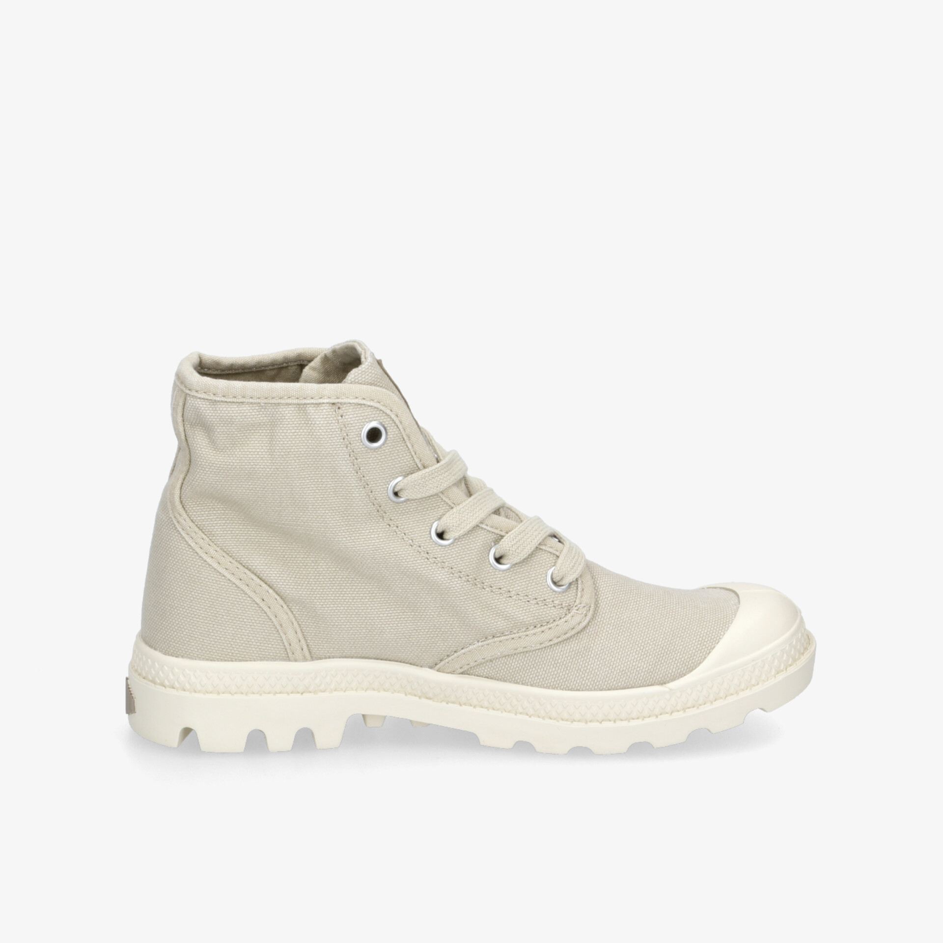 PALLADIUM WOMENS PAMPA HI Damen Leinenschuhe beige