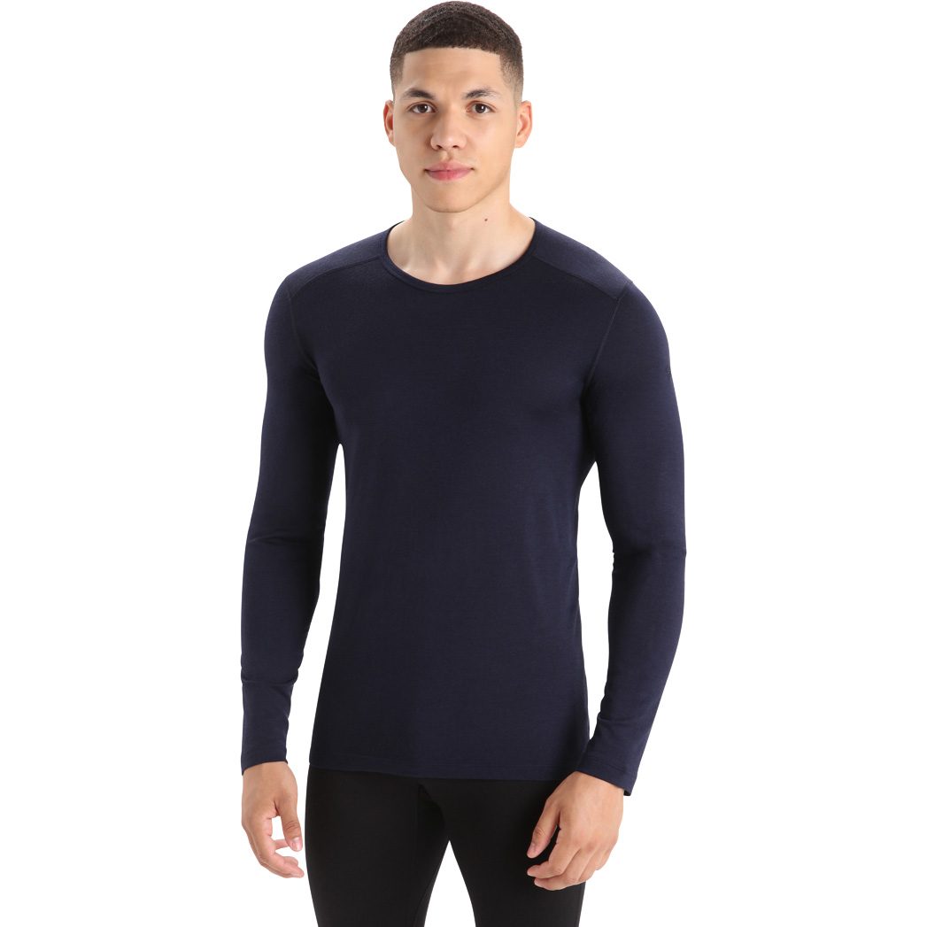 Icebreaker 200 Oasis Longlseeve Herren midnight navy