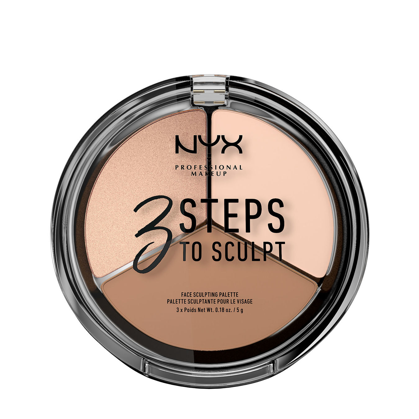 NYX Professional Makeup 3 Steps To Sculpt Face Sculpting Palettefair