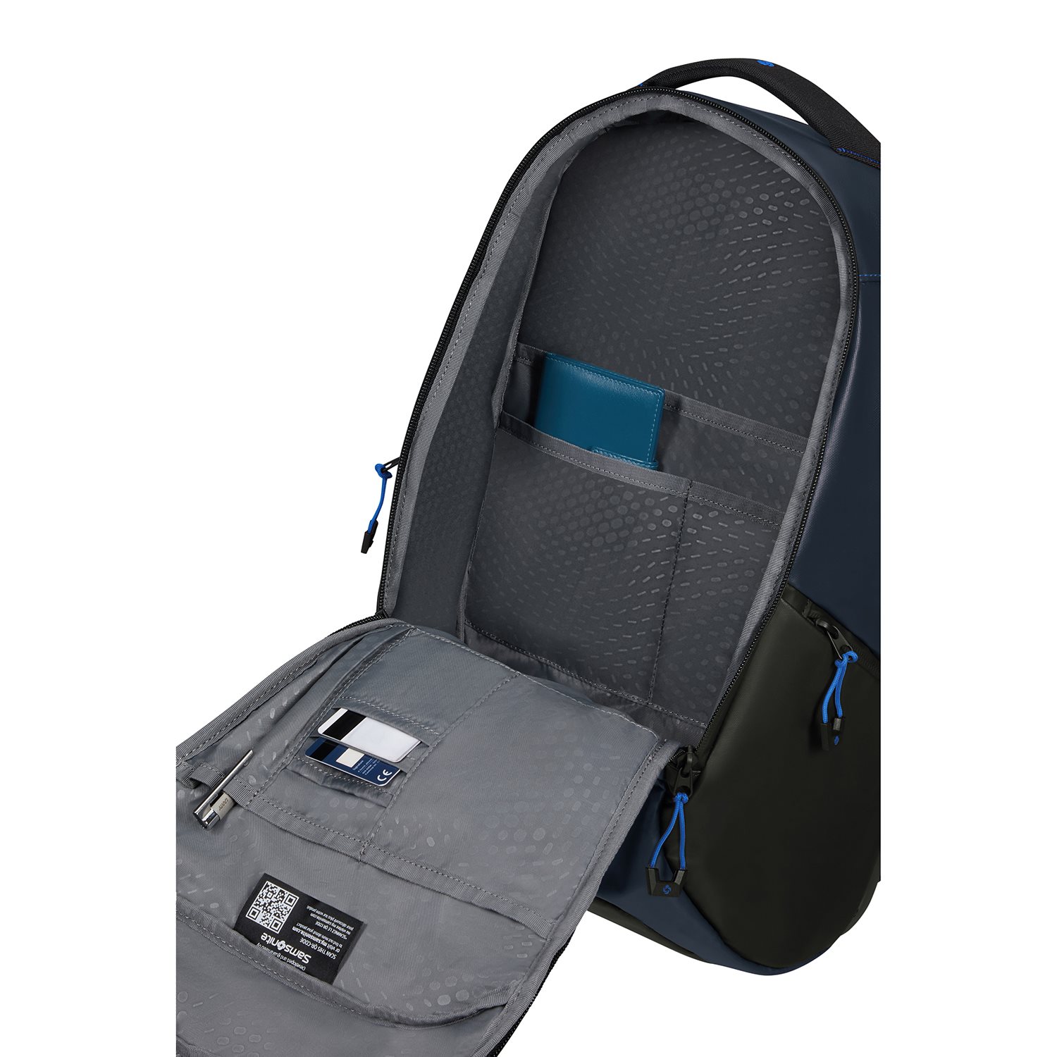 Samsonite Ecodiver Laptop Backpack M USB blue nights