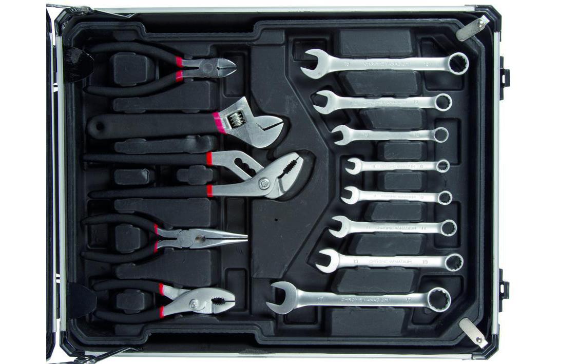 Werkzeugkoffer HSET260 260-teilig<br>Alu-Werkzeugkoffer 260-teilig