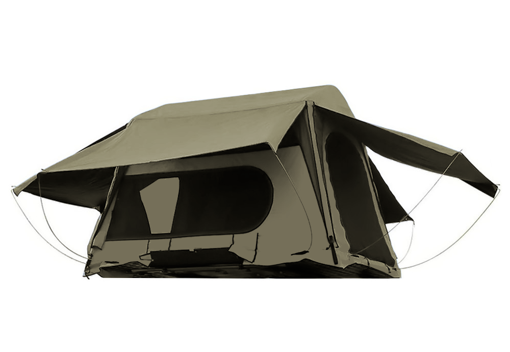 OutdoorU Sky 3 pers daktent incl. ladder & hoes - Green