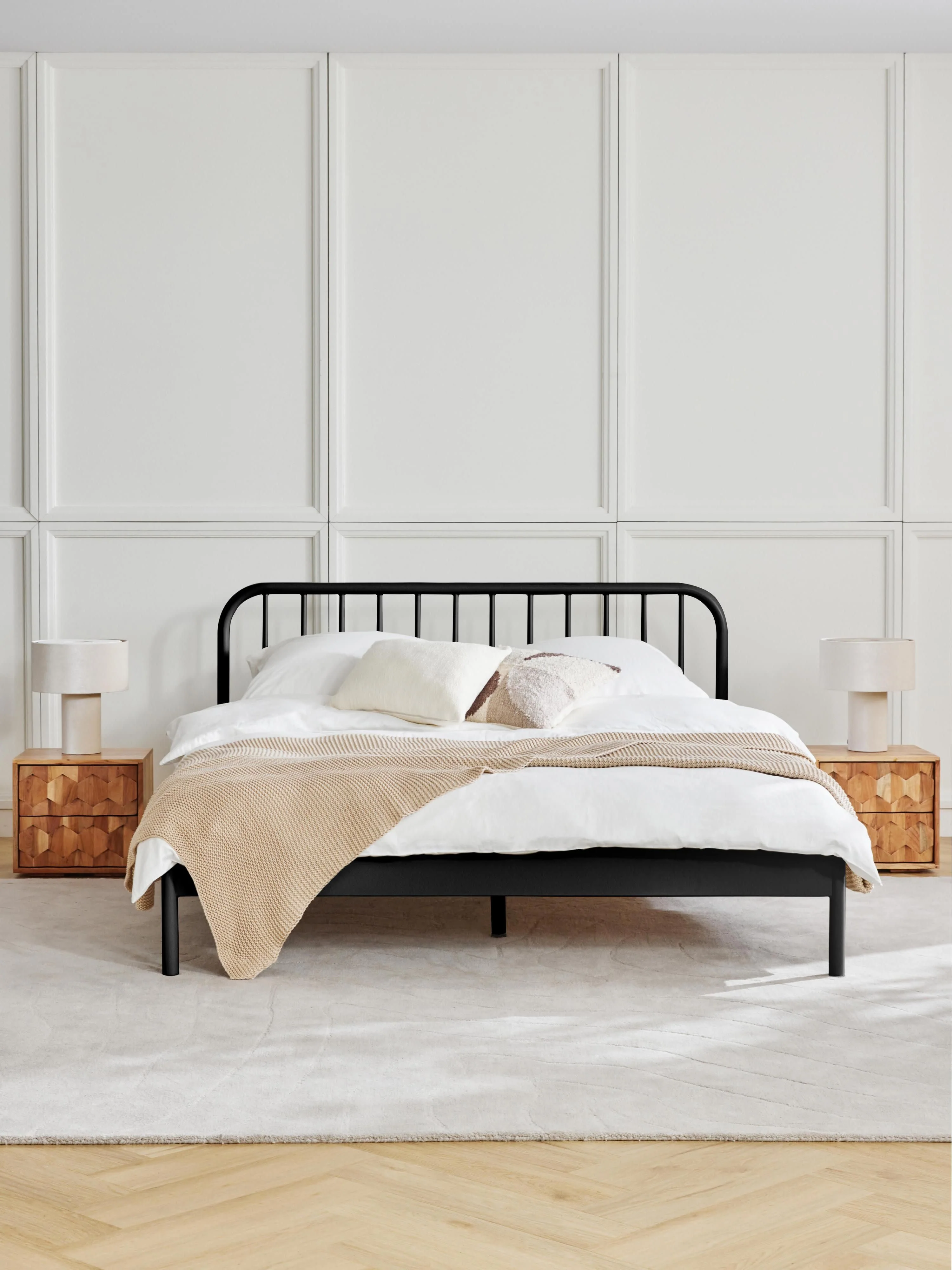 Metalen bed Sanna