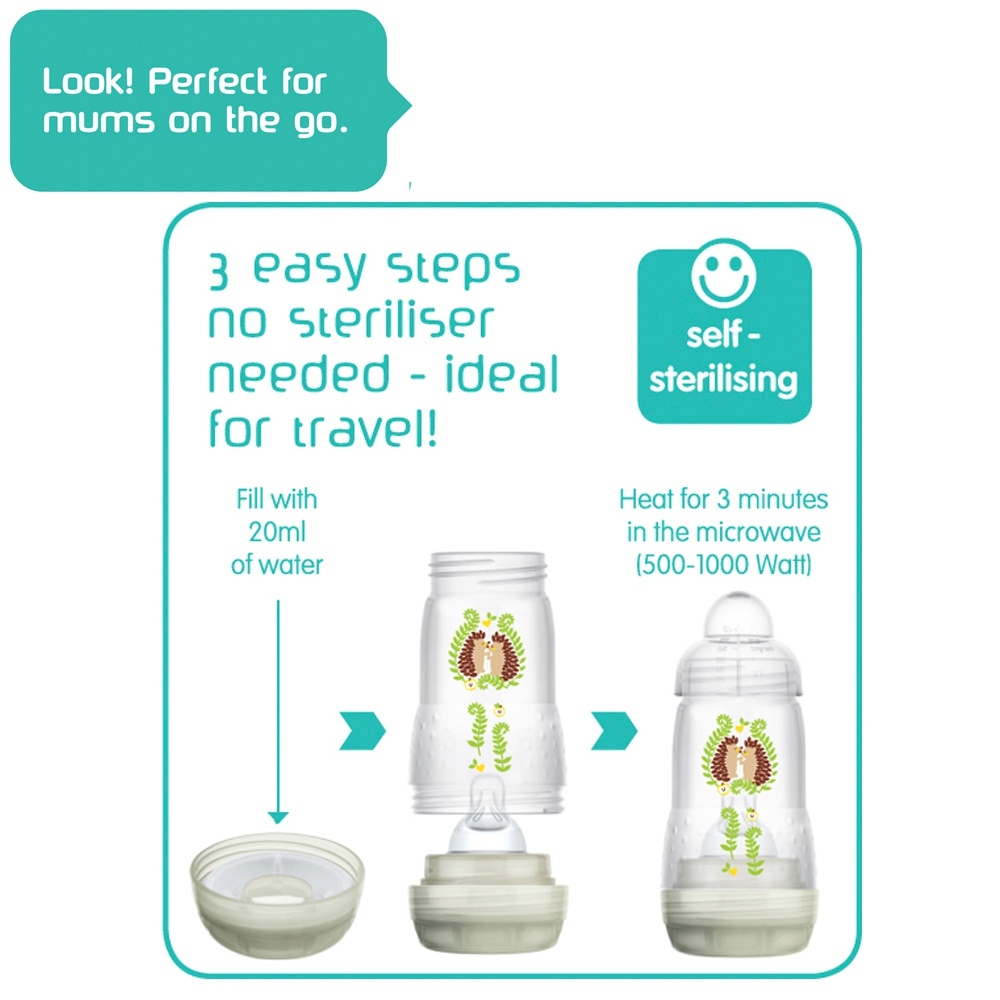 MAM Easy Start Anti-Kolik Babyflaschen-Set