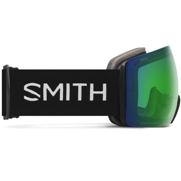Masque de ski SMITH SKYLINE XL BLACK CHROMAPOP EVERYDAY GREEN MIRROR